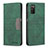 Leather Case Stands Flip Cover Holder B01F for Samsung Galaxy A02s Green