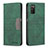 Leather Case Stands Flip Cover Holder B01F for Samsung Galaxy A03s Green