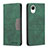 Leather Case Stands Flip Cover Holder B01F for Samsung Galaxy A23s Green