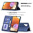 Leather Case Stands Flip Cover Holder B01F for Samsung Galaxy A32 5G