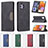 Leather Case Stands Flip Cover Holder B01F for Samsung Galaxy A32 5G