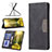 Leather Case Stands Flip Cover Holder B01F for Samsung Galaxy M04