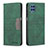 Leather Case Stands Flip Cover Holder B01F for Samsung Galaxy M32 4G Green