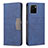 Leather Case Stands Flip Cover Holder B01F for Vivo Y01