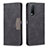 Leather Case Stands Flip Cover Holder B01F for Vivo Y11s