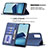 Leather Case Stands Flip Cover Holder B01F for Vivo Y12G