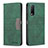 Leather Case Stands Flip Cover Holder B01F for Vivo Y20G Green