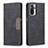 Leather Case Stands Flip Cover Holder B01F for Xiaomi Redmi Note 10S 4G