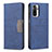 Leather Case Stands Flip Cover Holder B01F for Xiaomi Redmi Note 10S 4G