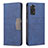 Leather Case Stands Flip Cover Holder B01F for Xiaomi Redmi Note 11 4G (2022)