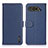 Leather Case Stands Flip Cover Holder B01H for Asus ROG Phone 5 Pro Blue