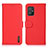 Leather Case Stands Flip Cover Holder B01H for Asus Zenfone 8 ZS590KS Red