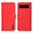 Leather Case Stands Flip Cover Holder B01H for Google Pixel 7 5G Red