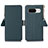 Leather Case Stands Flip Cover Holder B01H for Google Pixel 8 5G Green