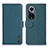 Leather Case Stands Flip Cover Holder B01H for Huawei Honor 50 5G