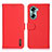 Leather Case Stands Flip Cover Holder B01H for Huawei Honor 60 5G Red