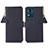 Leather Case Stands Flip Cover Holder B01H for Motorola Moto E13