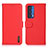 Leather Case Stands Flip Cover Holder B01H for Motorola Moto Edge (2021) 5G Red