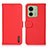 Leather Case Stands Flip Cover Holder B01H for Motorola Moto Edge (2023) 5G Red