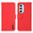 Leather Case Stands Flip Cover Holder B01H for Motorola Moto Edge 30 Pro 5G Red