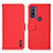 Leather Case Stands Flip Cover Holder B01H for Motorola Moto G Pure Red