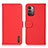 Leather Case Stands Flip Cover Holder B01H for Nokia G11 Red