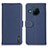 Leather Case Stands Flip Cover Holder B01H for Nokia X100 5G Blue