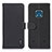 Leather Case Stands Flip Cover Holder B01H for Nokia XR20 Black
