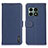 Leather Case Stands Flip Cover Holder B01H for OnePlus 10 Pro 5G Blue