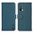 Leather Case Stands Flip Cover Holder B01H for OnePlus Nord CE 5G Green