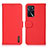 Leather Case Stands Flip Cover Holder B01H for Oppo A16s Red