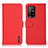 Leather Case Stands Flip Cover Holder B01H for Oppo F19 Pro+ Plus 5G Red