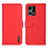 Leather Case Stands Flip Cover Holder B01H for Oppo F21 Pro 4G Red