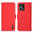 Leather Case Stands Flip Cover Holder B01H for Oppo Reno7 4G Red