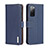 Leather Case Stands Flip Cover Holder B01H for Realme GT Neo 5G Blue