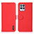 Leather Case Stands Flip Cover Holder B01H for Realme Narzo 50 4G Red