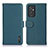 Leather Case Stands Flip Cover Holder B01H for Samsung Galaxy A15 4G Green