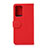 Leather Case Stands Flip Cover Holder B01H for Samsung Galaxy A52 4G Red