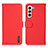 Leather Case Stands Flip Cover Holder B01H for Samsung Galaxy S21 FE 5G Red