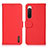 Leather Case Stands Flip Cover Holder B01H for Sony Xperia 10 IV SOG07 Red