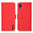 Leather Case Stands Flip Cover Holder B01H for Sony Xperia Ace III SOG08 Red