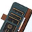 Leather Case Stands Flip Cover Holder B01H for Vivo X80 Pro 5G