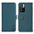 Leather Case Stands Flip Cover Holder B01H for Xiaomi Mi 11i 5G (2022) Green