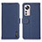 Leather Case Stands Flip Cover Holder B01H for Xiaomi Mi 12S Pro 5G Blue