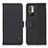 Leather Case Stands Flip Cover Holder B01H for Xiaomi Redmi Note 10 5G