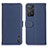 Leather Case Stands Flip Cover Holder B01H for Xiaomi Redmi Note 11 Pro 4G Blue