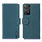 Leather Case Stands Flip Cover Holder B01H for Xiaomi Redmi Note 11 Pro 5G Green