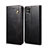 Leather Case Stands Flip Cover Holder B01S for Huawei Nova 8 SE 4G Black