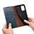 Leather Case Stands Flip Cover Holder B01S for OnePlus Ace 2 5G