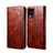 Leather Case Stands Flip Cover Holder B01S for Realme 8 4G Brown